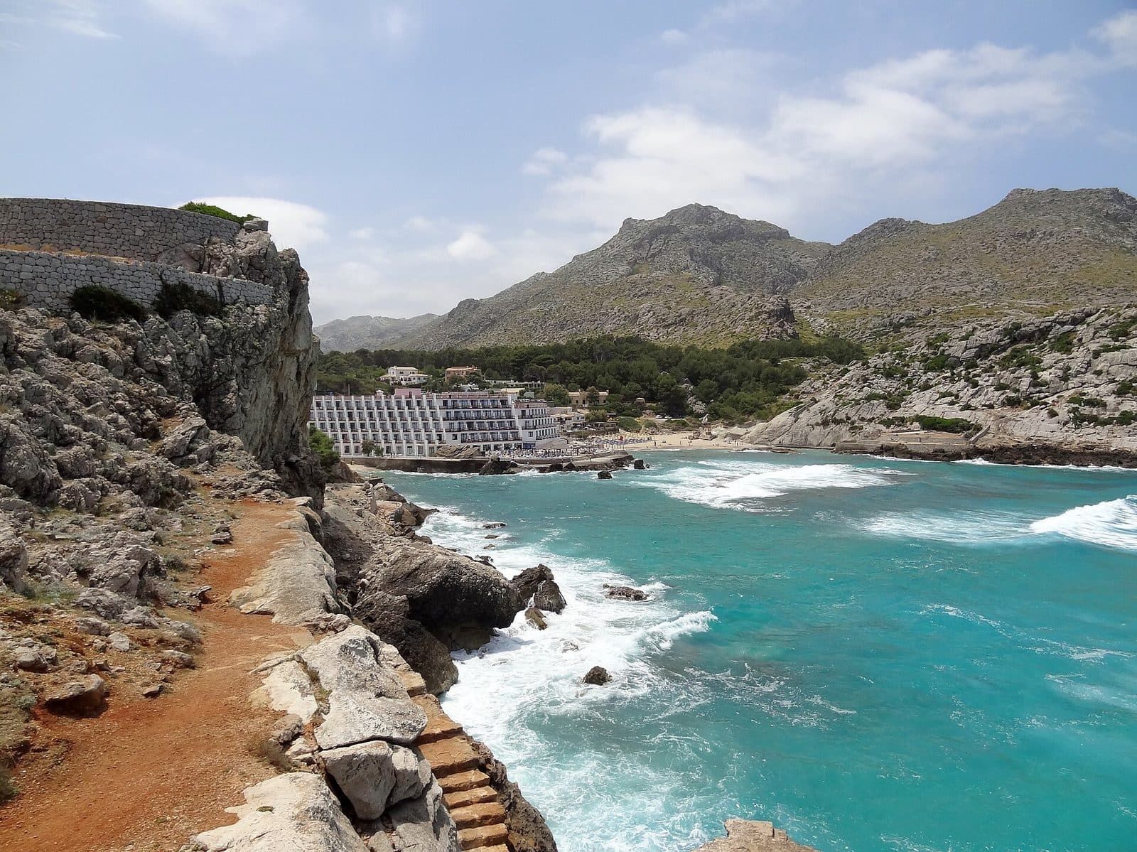 Cala Barques (S Vicenç), Mallorca