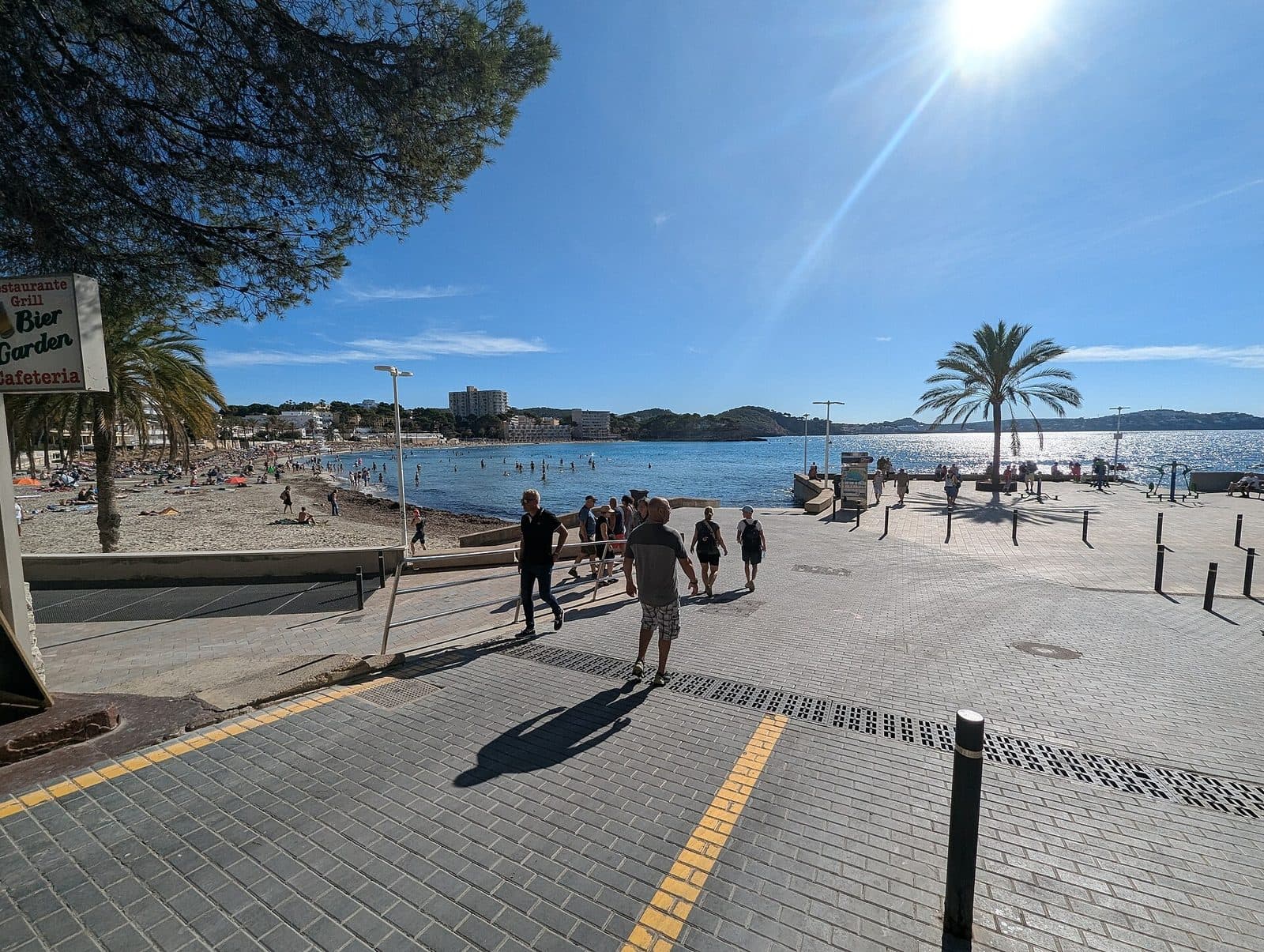 Playa Palmira in Peguera