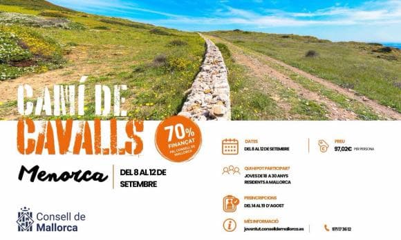 Discover the Camí de Cavalls with the Consell de Mallorca.