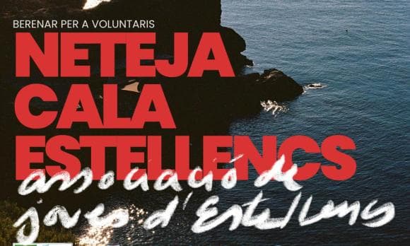 Trobada de neteja a la Cala d’Estellencs