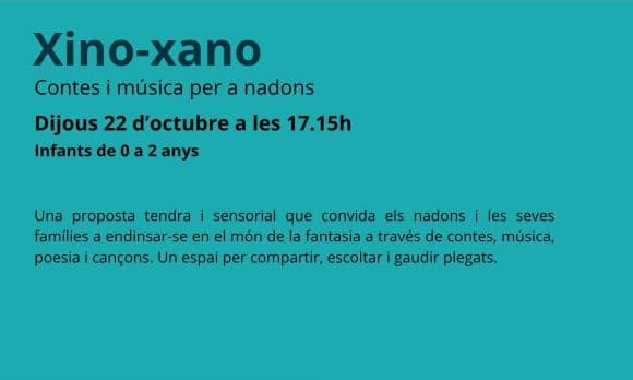 Xino-xano. Stories and music for babies aged 0-2