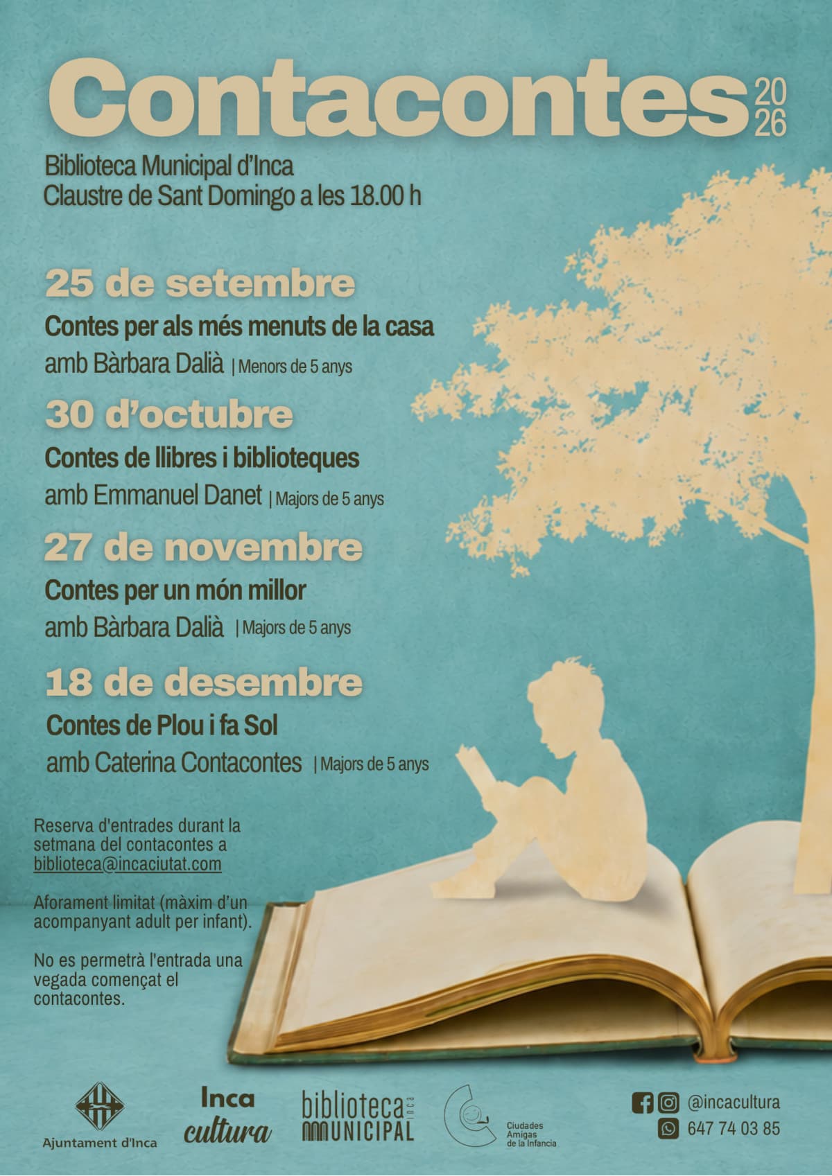Contacontes a la Biblioteca 2026