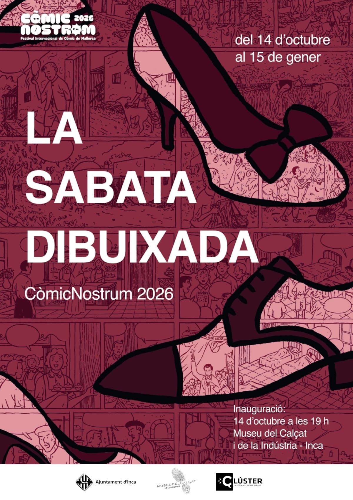 Exhibition opening: “The drawn shoe”