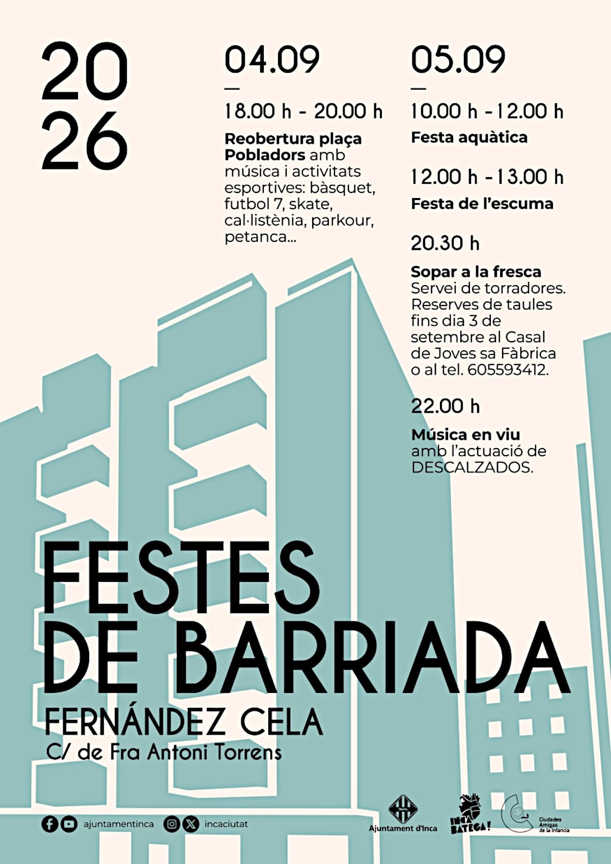 Fiestas de barrio: Fernández Cela