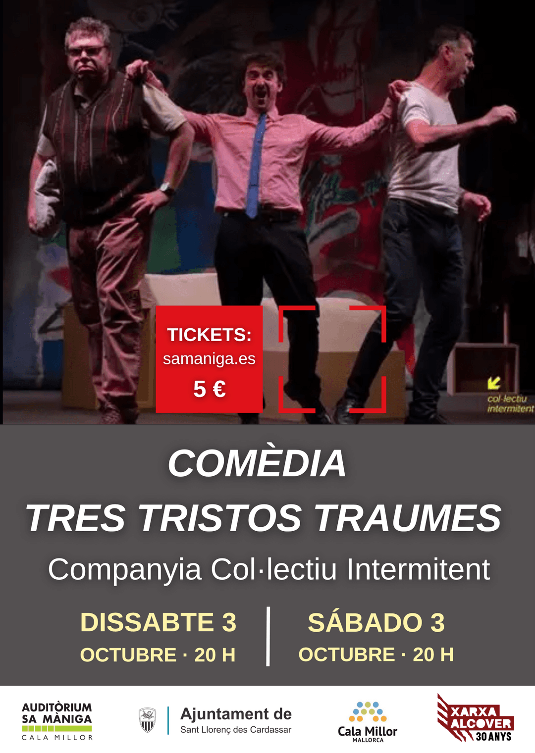 TRES TRISTOS TRAUMES - KOMÖDIE