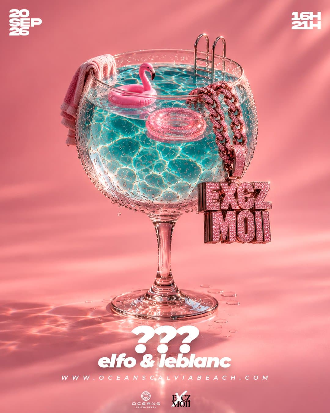 EXCUSEZ MOI BEACH PARTY!