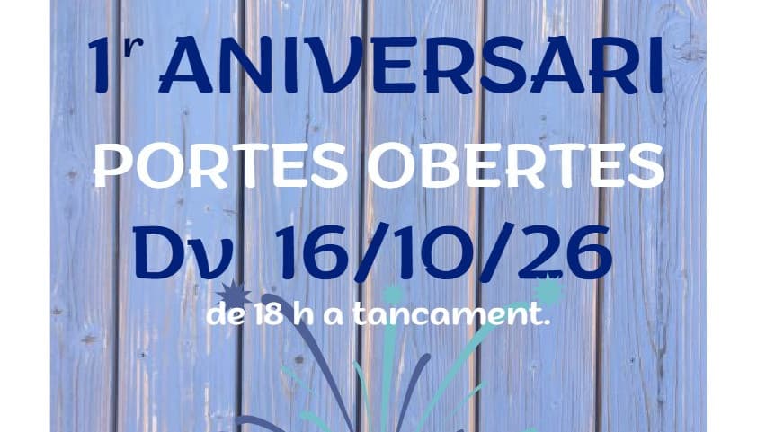 Porta Blava’s first anniversary