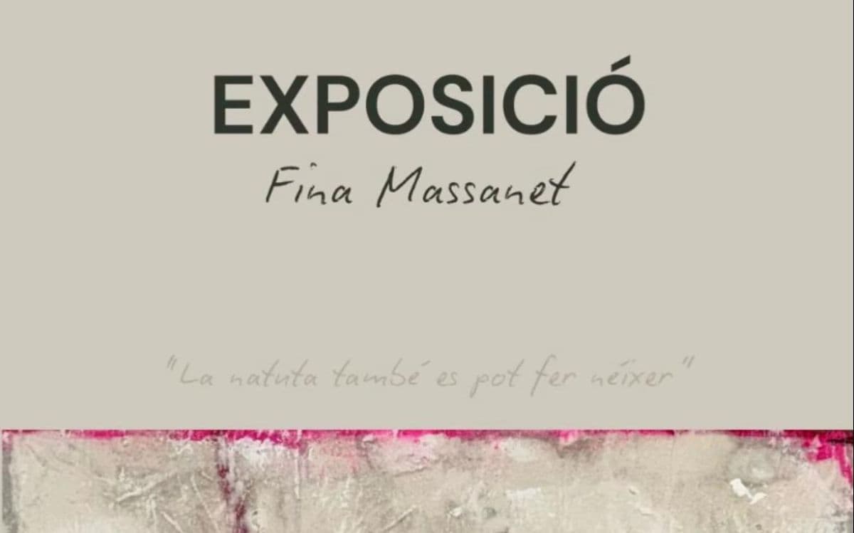 Eröffnung der Ausstellung „Fer sorgir“ von Fina Massanet