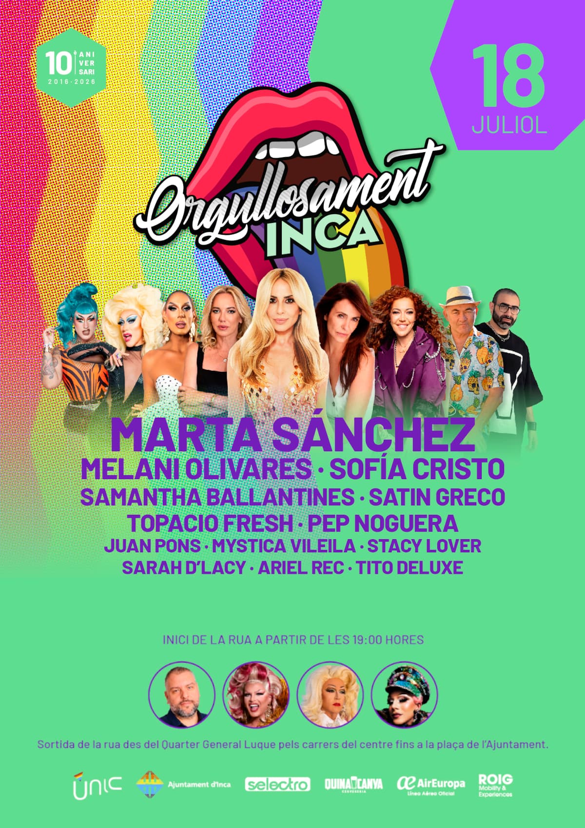 10. Orgullosament Inca 2026