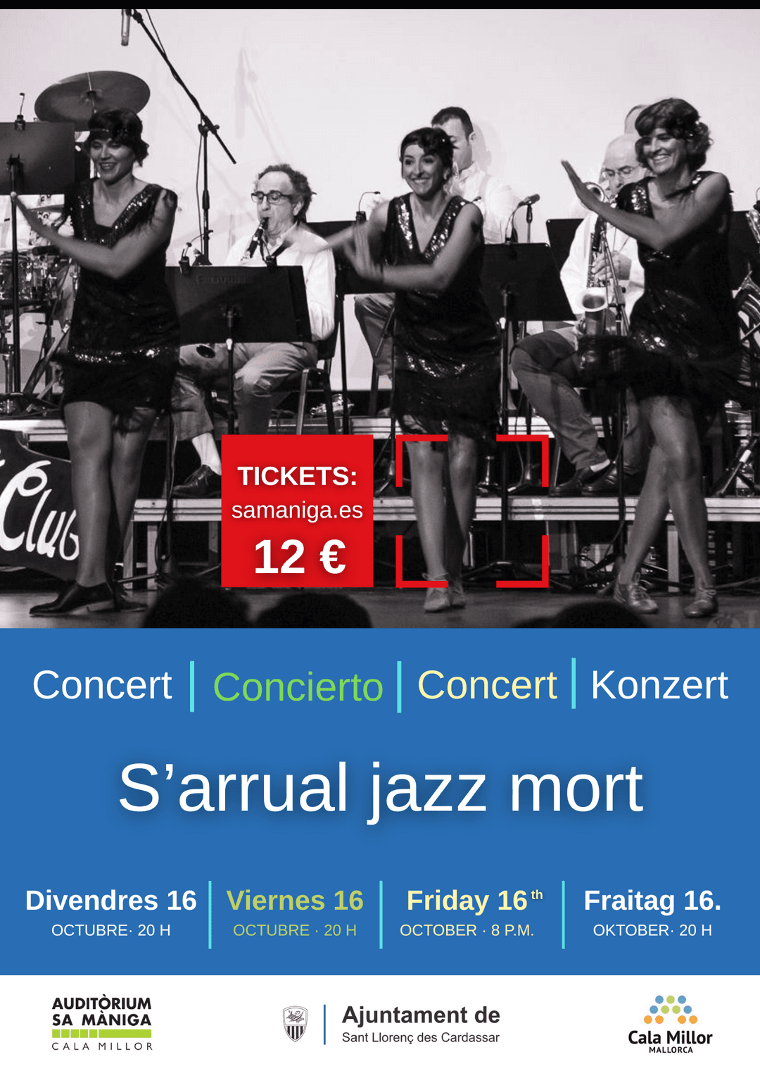 CONCERT: S’ARRUAL JAZZ MORT