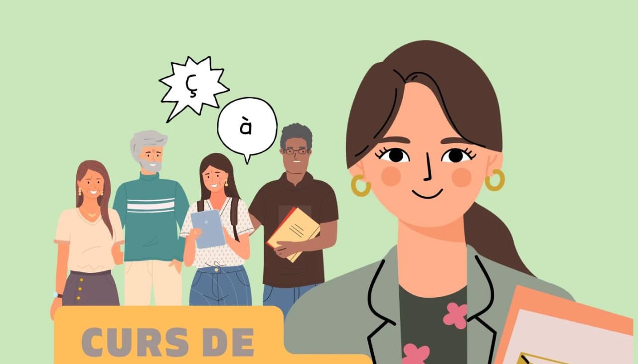 Start of the Catalan language course for families