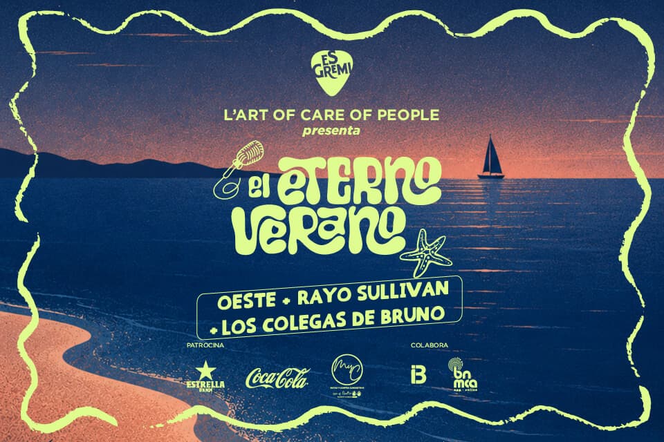 OESTE + RAYO SULLIVAN + LOS COLEGAS DE BRUNO A EL ETERNO VERANO