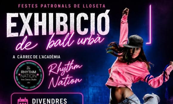 Urban dance comes to the Patron Saint Festivities of Lloseta