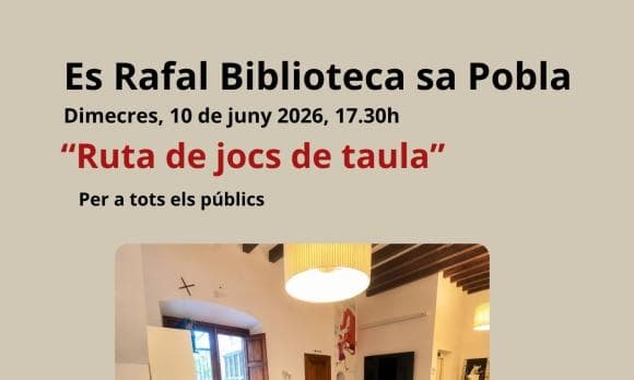 Ruta de Jocs de Taula: Jocs a la Biblioteca