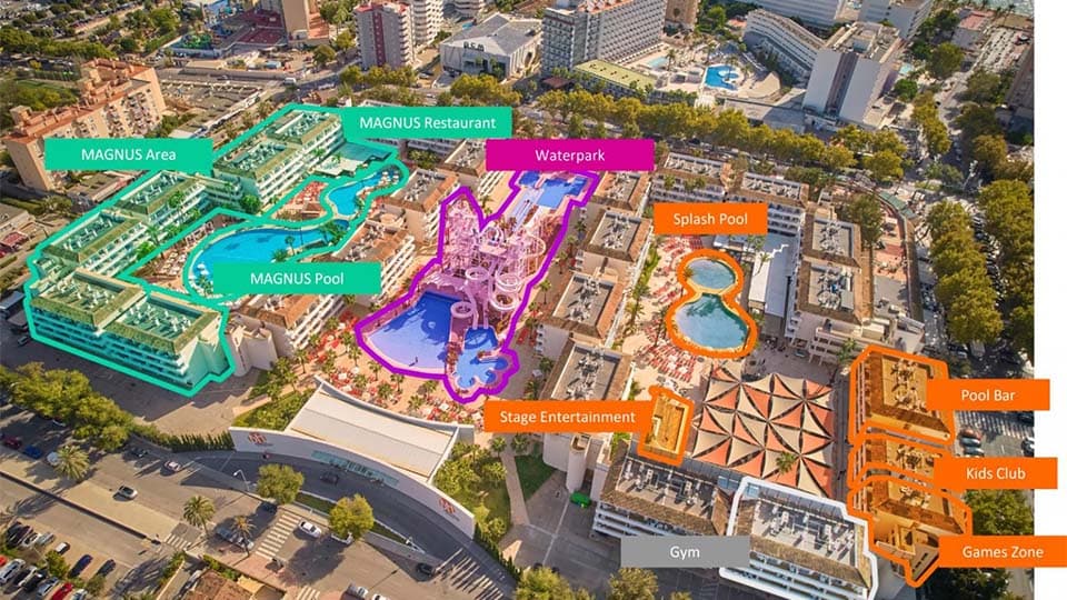 Complexes hôteliers à Magaluf