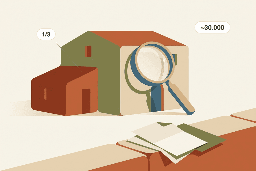 Comprar ou herdar uma casa com uma ampliação ilegal em Maiorca: ampliação sob análise — imagem ilustrativa para verificação antes da compra