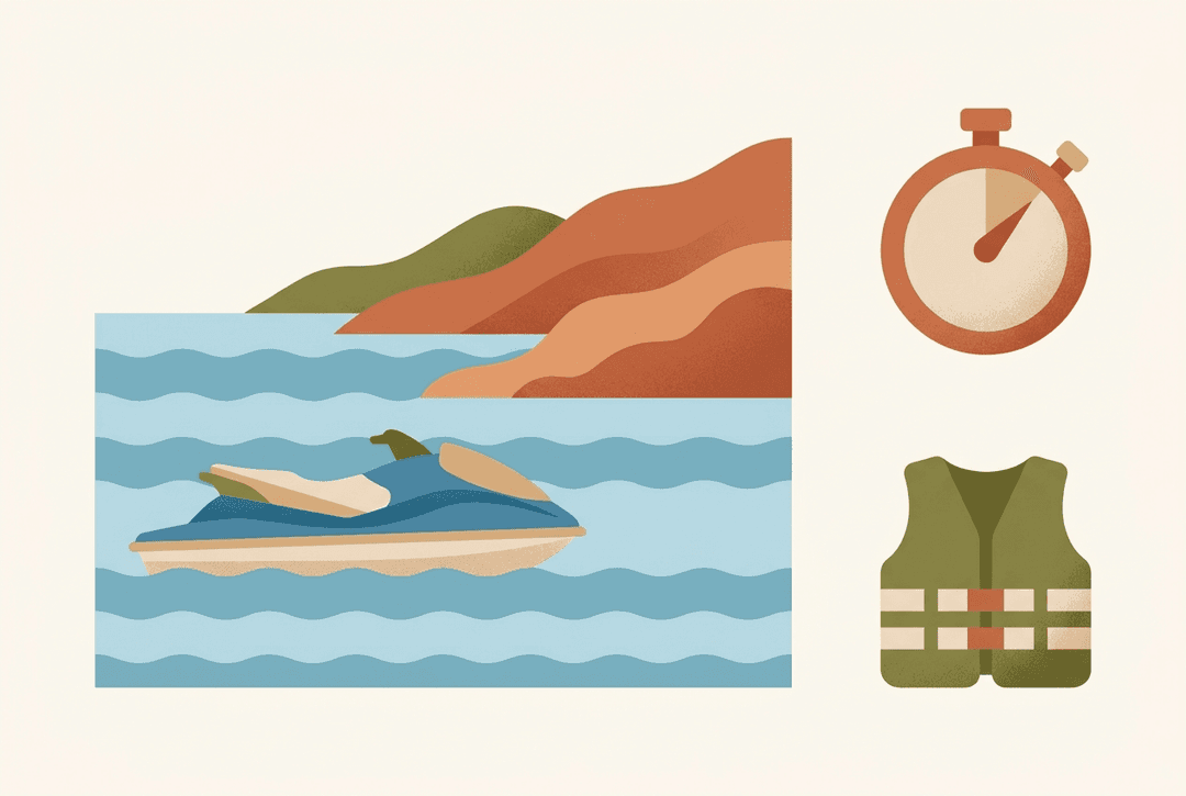 Hiring a jet ski on Mallorca: prices for 30 minutes, an hour and longer rides