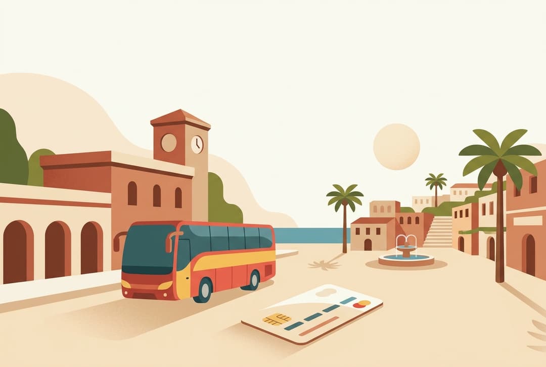 Transportes públicos em Maiorca em 2026: autocarro, comboio e táxi