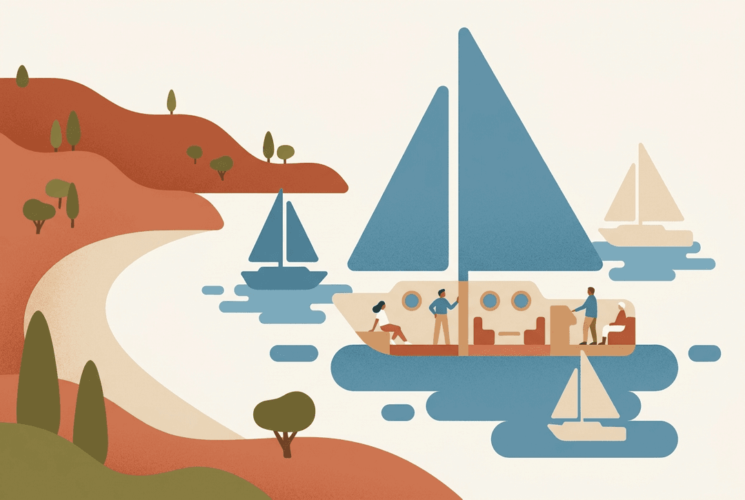 Sailing boat for Mallorca: What size suits your crew?
