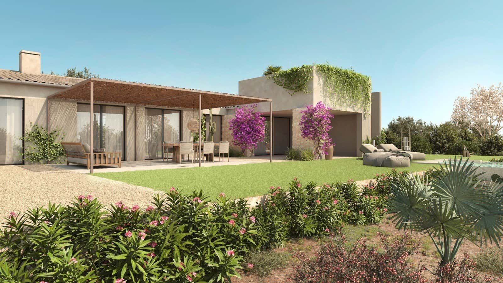 Mallorca: 17,757 m² plot with basic project near Manacor