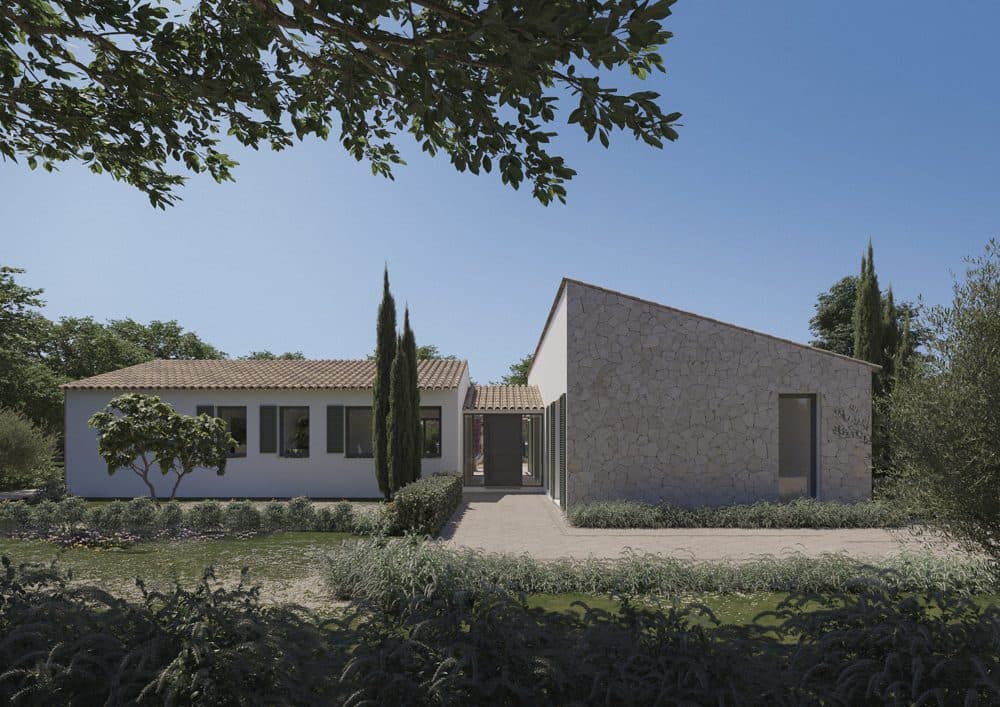 SANTA MARIA: BUILDING PLOT WITH APPROVED FINCA PROJECT 2