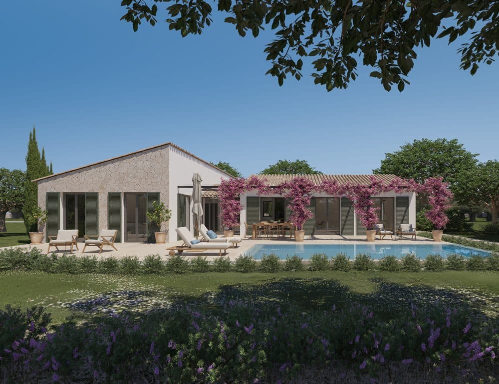 SANTA MARIA: BUILDING PLOT WITH APPROVED FINCA PROJECT 4