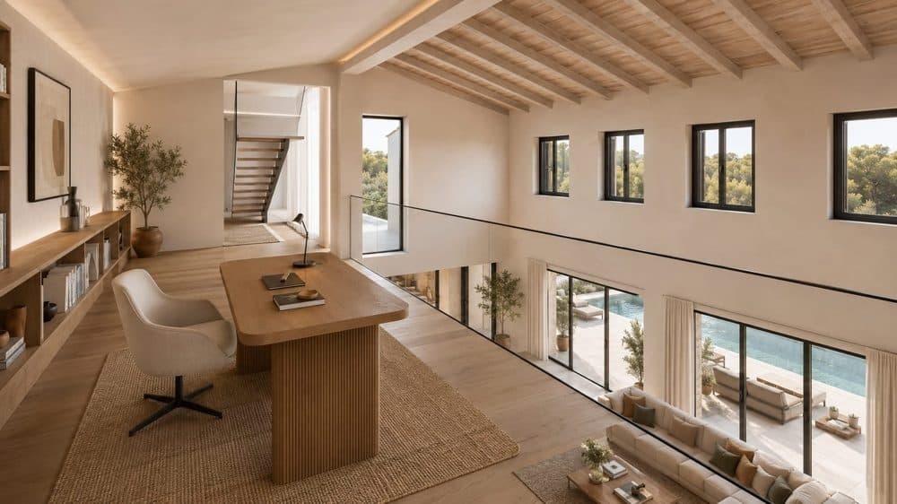 LLUCMAJOR: BUILDING PLOT WITH VILLA PROJECT AND POOL 6