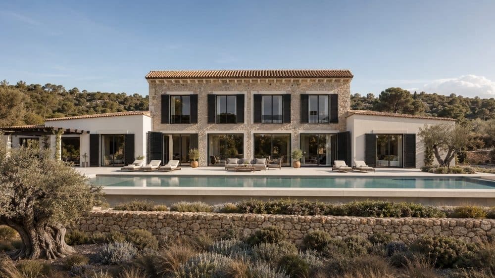 LLUCMAJOR: BUILDING PLOT WITH VILLA PROJECT AND POOL 2