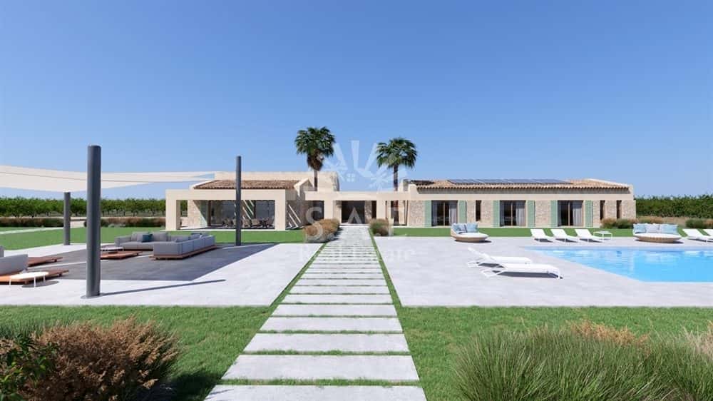 MINIMALIST NEW BUILD FINCA IN LLUCMAJOR