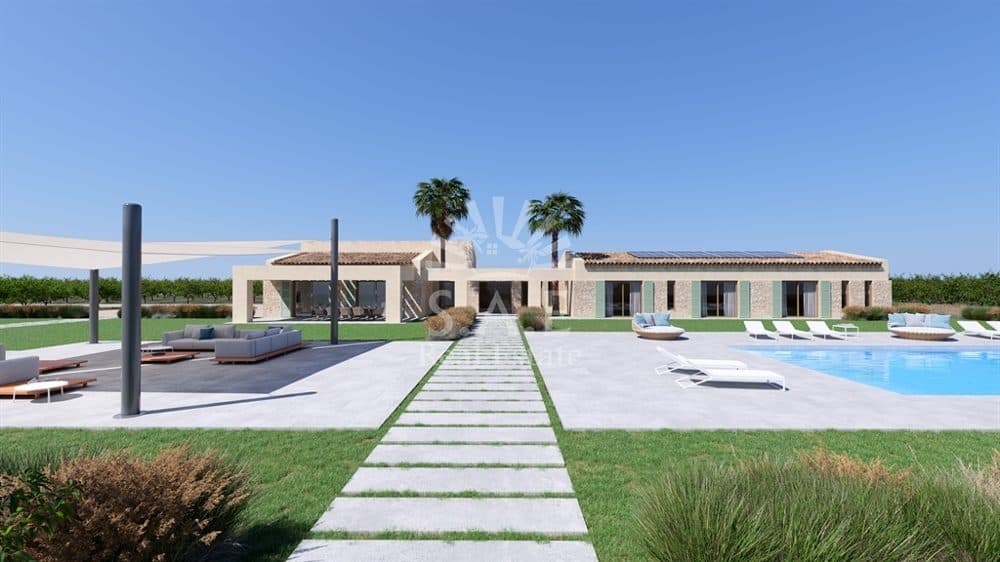MINIMALIST NEW BUILD FINCA IN LLUCMAJOR