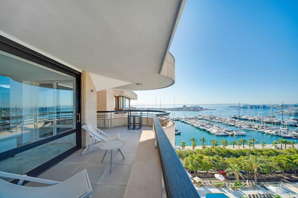 PALMA: ÁTICO DE LUJO CON VISTAS AL MAR EN PASEO MARITIMO 1