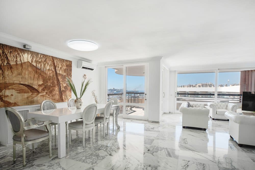 PALMA: ÁTICO DE LUJO CON VISTAS AL MAR EN PASEO MARITIMO 10
