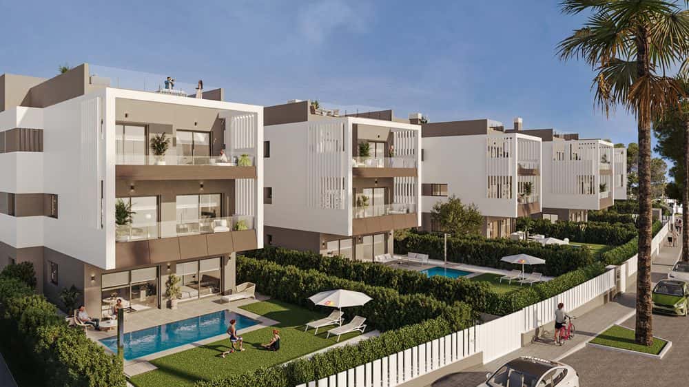 SES SALINES: ELEGANTS PISOS DÚPLEX AMB JARDÍ
