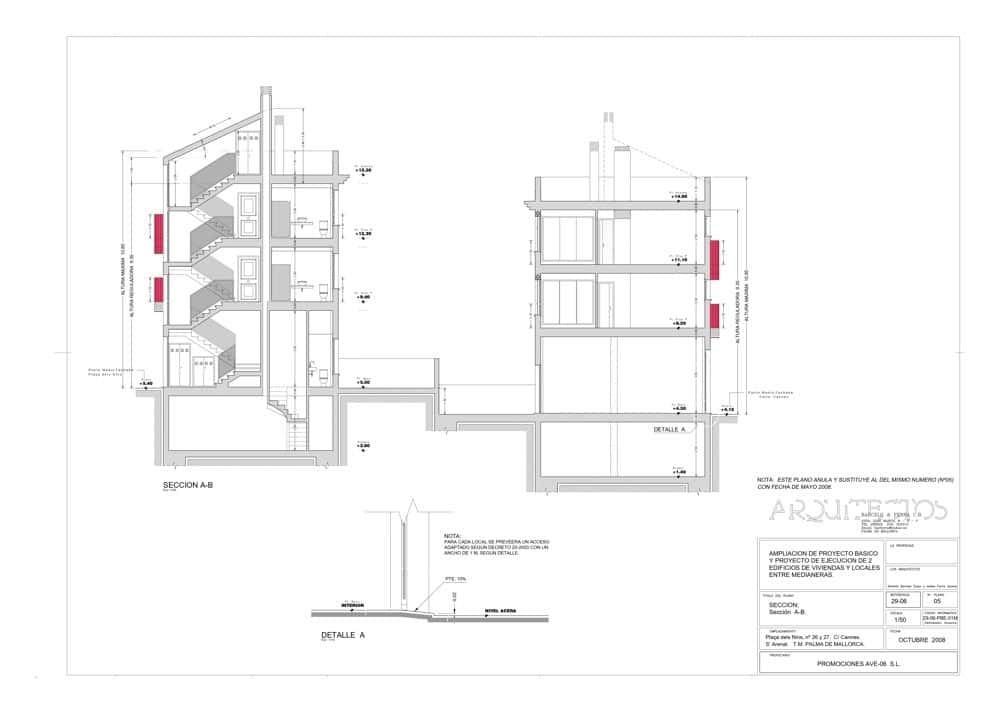 OPORTUNITAT: SOLAR EDIFICABLE PER A 2 EDIFICIS A SEGONA LÍNIA DE MAR DE PLAYA DE PALMA 5