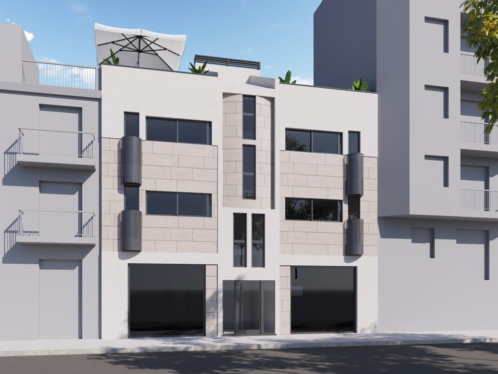 OPORTUNITAT: SOLAR EDIFICABLE PER A 2 EDIFICIS A SEGONA LÍNIA DE MAR DE PLAYA DE PALMA 1