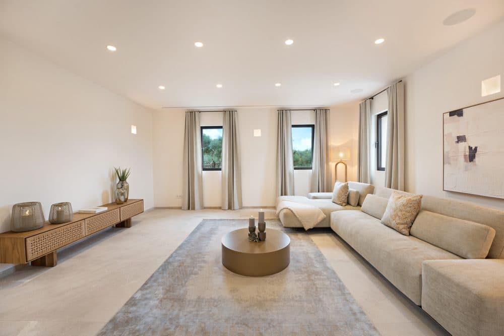 SES SALINES: MODERN FINCA WITH POOL AND VIEWS OVER THE VILLAGE 9