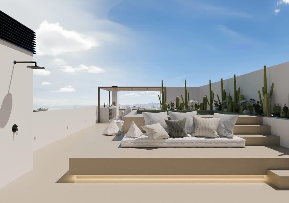 PUERTO POLLENÇA: ÁTICO DE LUJO A 100 M DEL PUERTO Y LA PLAYA 2