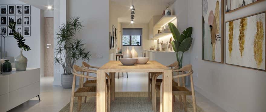ESPORLES: NEW-BUILD TERRACED HOUSES IN A DREAMLIKE LANDSCAPE 9