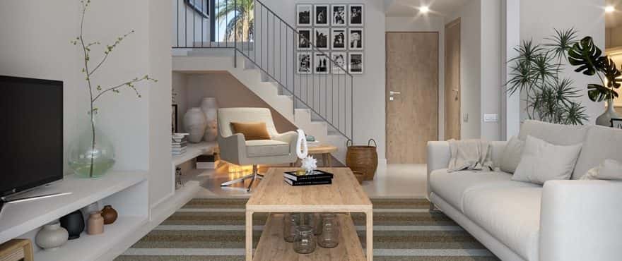 ESPORLES: NEW-BUILD TERRACED HOUSES IN A DREAMLIKE LANDSCAPE 7