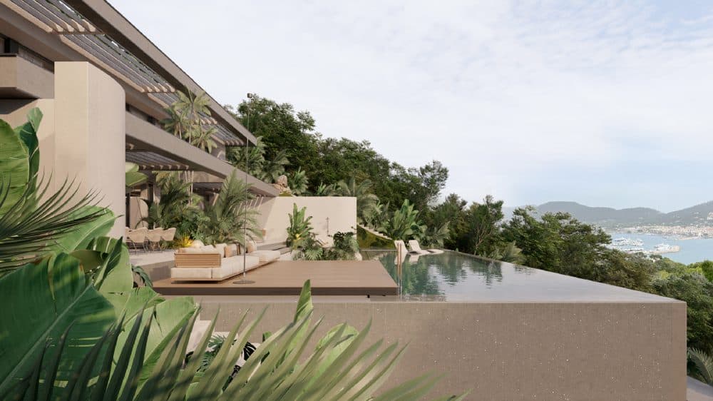 PORT D’ANDRATX: BUILDING PLOT WITH LUXURY VILLA PROJECT AND HARBOUR VIEWS 3