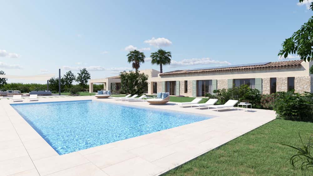 LLUCMAJOR: RUSTIC BUILDING PLOT CLOSE TO THE TOWN