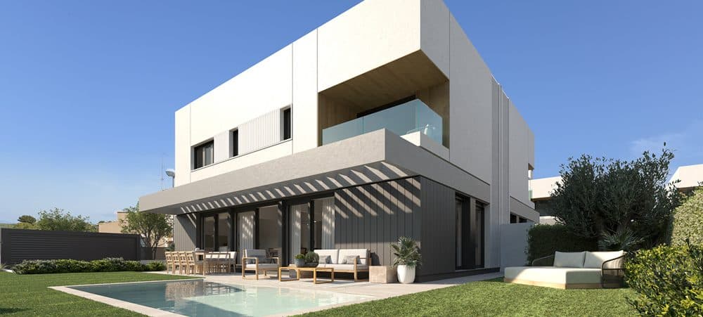 PUIG DE ROS: NEW-BUILD SEMI-DETACHED HOUSES WITH A VIEW