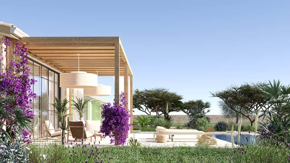 MALLORCA: PLOT WITH BUILDING PROJECT FOR PREMIUM FINCA