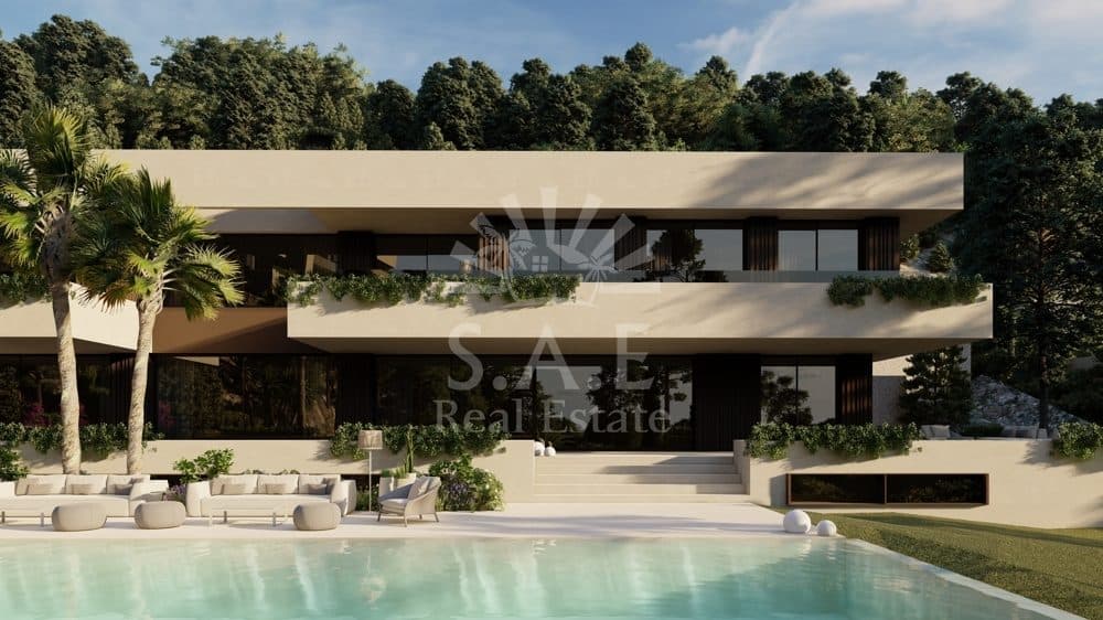 SON VIDA: BUILDING PLOT WITH PRELIMINARY PROJECT FOR LUXURY VILLA IN PRIME LOCATION