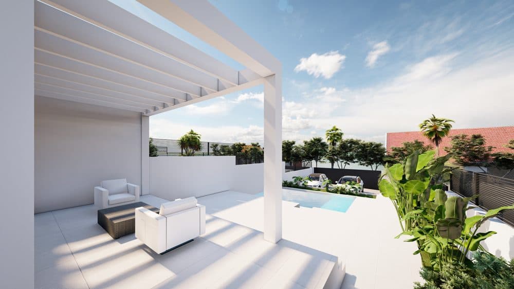 BAHÍA BLAVA: NEW CONSTRUCTION PROJECT FOR TWO DESIGN SEMI-DETACHED HOUSES 5