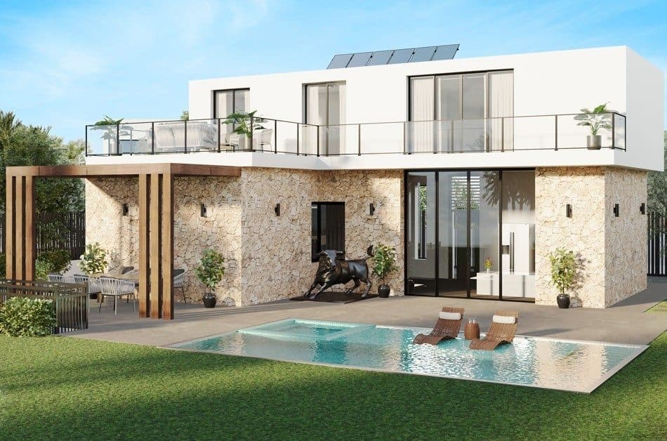 SA RÀPITA: EXCELLENT NEW-BUILD VILLA NOT FAR FROM ES TRENC 1