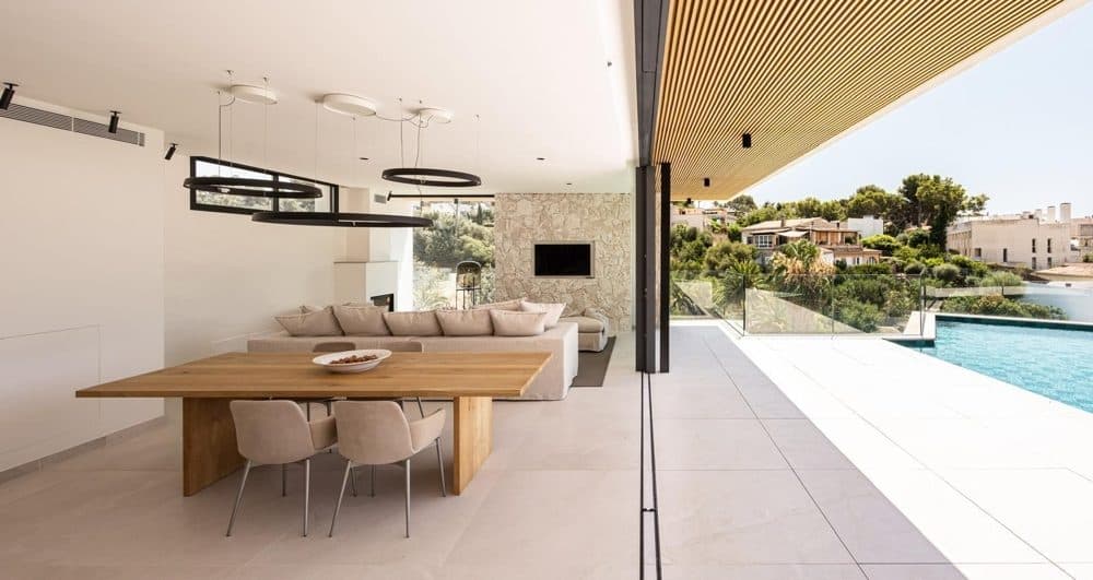 PORTALS NOUS: NEW BUILD VILLA 150M FROM THE SANDY BEACH 21