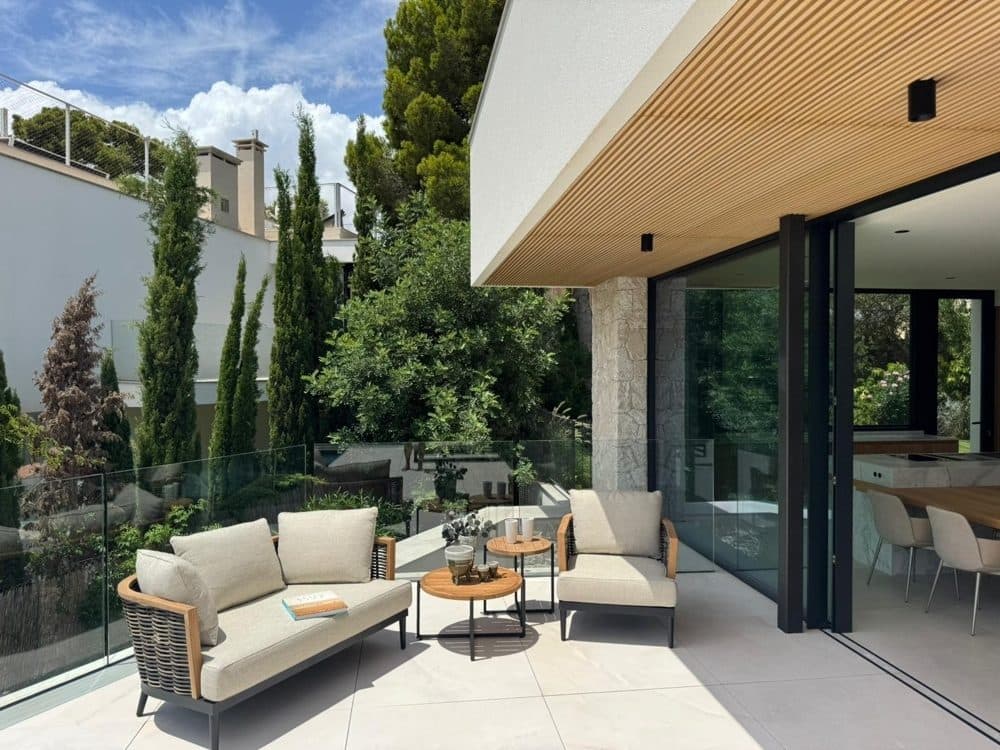 PORTALS NOUS: NEW BUILD VILLA 150M FROM THE SANDY BEACH 3