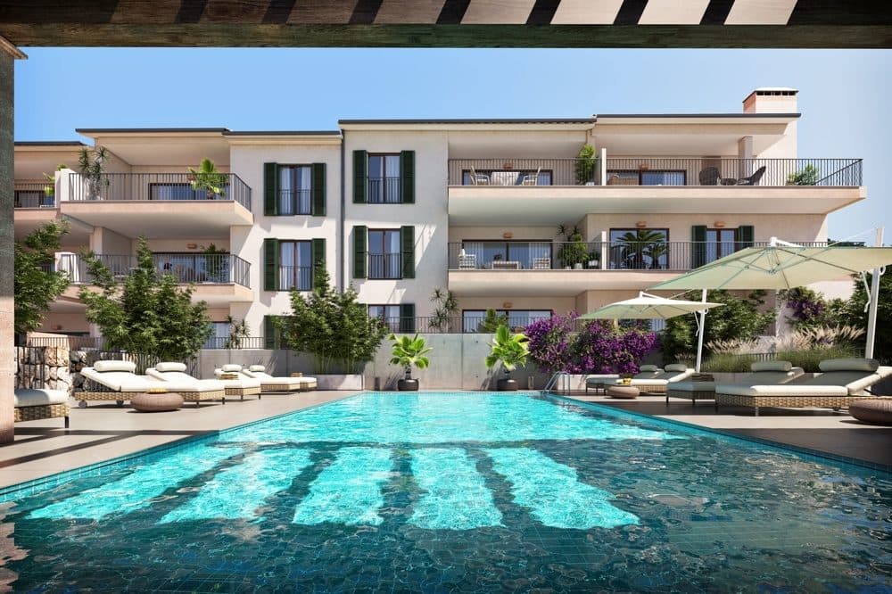 CAPDEPERA: NEW BUILD GROUND FLOOR FLAT 1