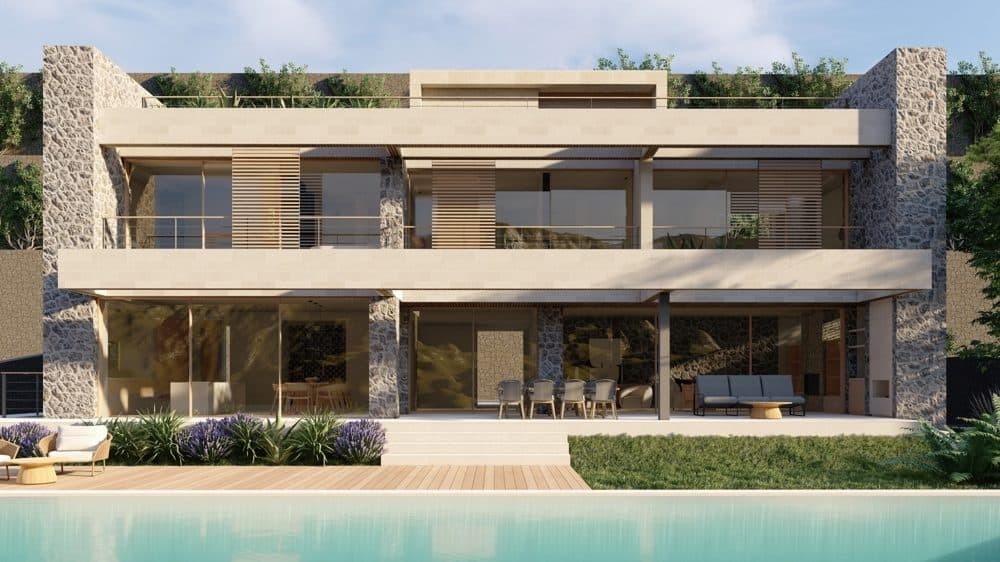 ANDRATX: EXCLUSIVE VILLA PROJECT WITH SEA VIEWS